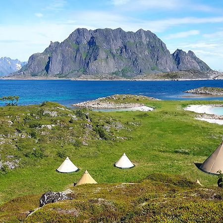 Lofoten Beach Glamping Skrova Dış mekan fotoğraf